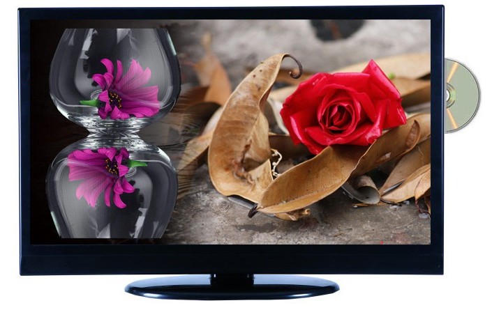 22 Zoll LCD-TV mit DVD-Player
